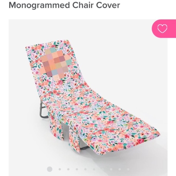 MarleyLilly Other - MarleyLilly Loungchair Cover